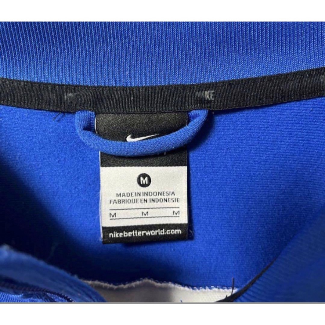 NIKE(ナイキ)のナイキ インテル ジャージ トラックジャケット ブルー M スウォッシュワッペン メンズのトップス(ジャージ)の商品写真