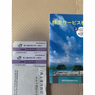ジェイアール(JR)のJR東日本株主優待割引券　2枚(その他)