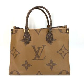 ルイヴィトン(LOUIS VUITTON)のルイヴィトン LOUIS VUITTON オンザゴー MM M45321 モノグラム  ショルダーバッグ 2WAYバッグ 肩掛け トートバッグ モノグラムリバースキャンバス ブラウン(トートバッグ)