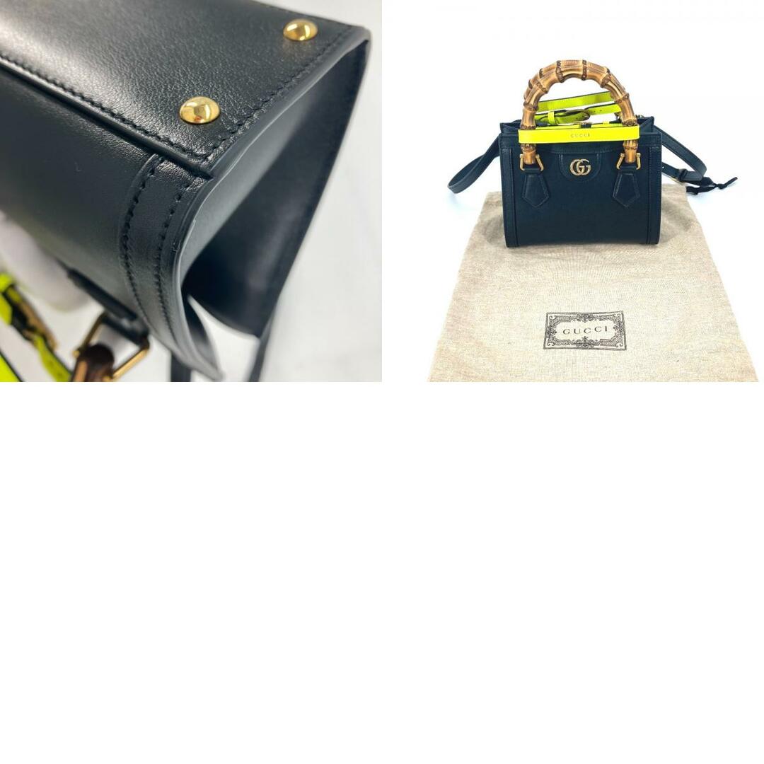 GUCCI - グッチ GUCCI ダイアナ ミニ バンブー 655661 ネオン GUCCI - グッチ GUCCI ダイアナ ミニ バンブー 655661 ネオン