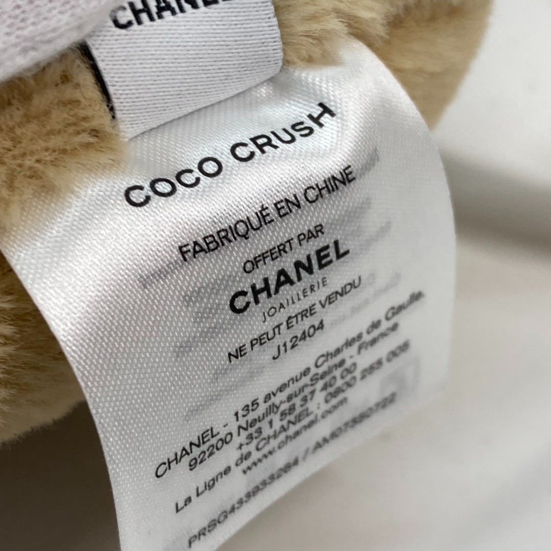 CHANEL(シャネル)のシャネル CHANEL らいおん ココクラッシュ COCO CRUSH ノベルティ 非売品 インテリア 人形 ぬいぐるみ アクリル ベージュ 未使用 エンタメ/ホビーのおもちゃ/ぬいぐるみ(ぬいぐるみ)の商品写真