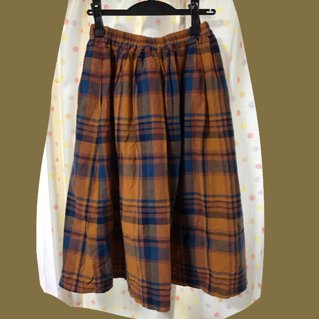 SM2(サマンサモスモス)のehka sopo チェックスカート レディースのスカート(ひざ丈スカート)の商品写真