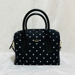 ケイトスペードニューヨーク(kate spade new york)のkatespade ハンドバッグ　ショルダーバッグ　2way ドット柄(ショルダーバッグ)