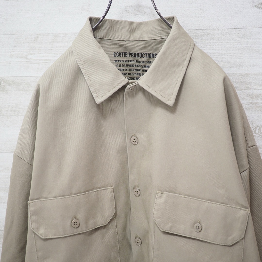 COOTIE(クーティー)のCOOTIE×DICKIES 21SS T/C CPO Jacket-Beg/M メンズのジャケット/アウター(カバーオール)の商品写真