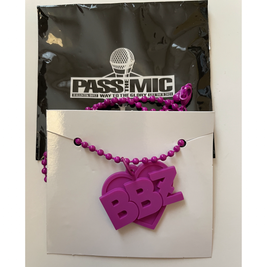 EXILE TRIBE(エグザイル トライブ)のBALLISTIK BOYZ 加納嘉将 PTM ネックレス エンタメ/ホビーのタレントグッズ(ミュージシャン)の商品写真