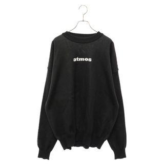 アトモス(atmos)のATMOS アトモス CLASSIC LOGO KNIT クラシックロゴニットセーター ブラック(ニット/セーター)