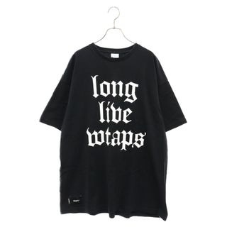 ダブルタップス(W)taps)のWTAPS ダブルタップス 22SS LONG LIVE ロング ライブ 半袖Tシャツ ブラック(Tシャツ/カットソー(半袖/袖なし))