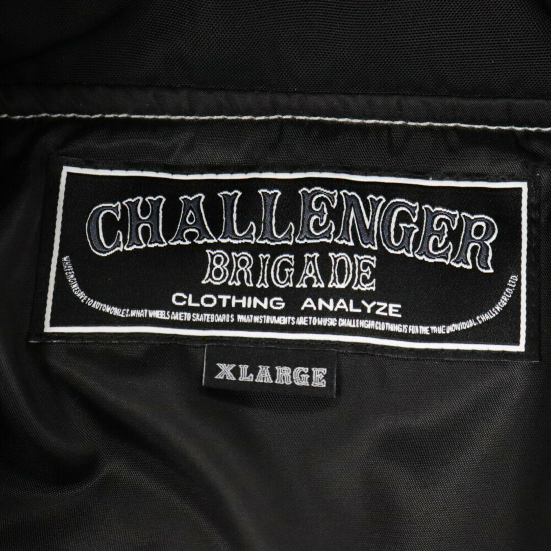 CHALLENGER チャレンジャー 22AW NYLON RUNNER JACKET ナイロン ランナー ジャケット グレー CLG-JK 022-007 メンズのジャケット/アウター(フライトジャケット)の商品写真