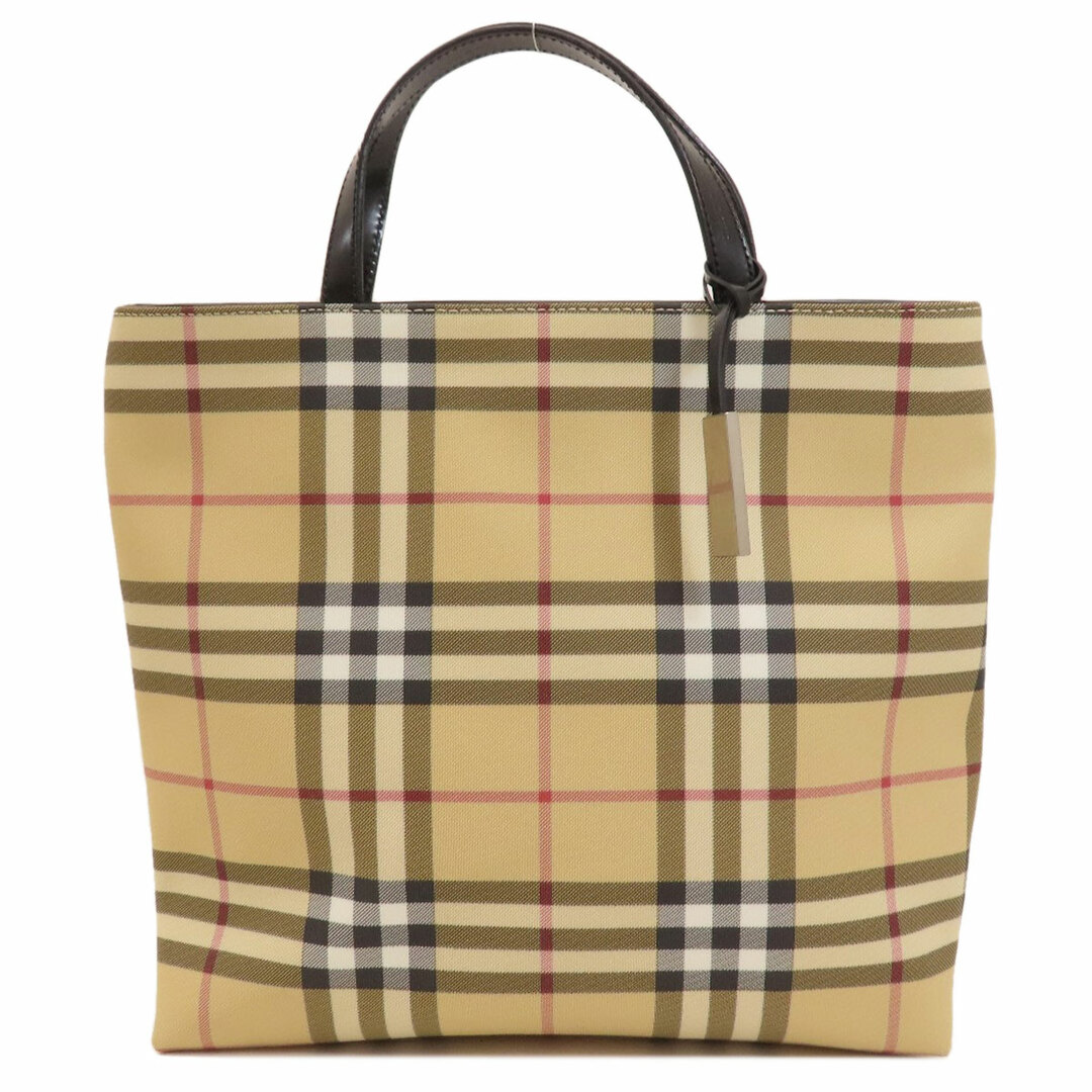 BURBERRY(バーバリー)のBURBERRY ノバチェック ハンドバッグ PVC レディース レディースのバッグ(ハンドバッグ)の商品写真