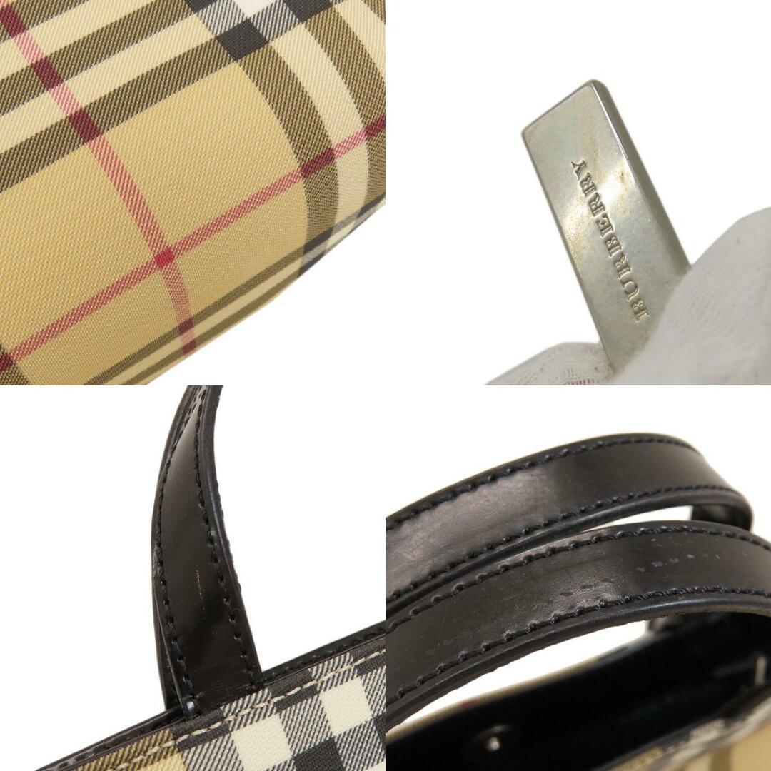 BURBERRY(バーバリー)のBURBERRY ノバチェック ハンドバッグ PVC レディース レディースのバッグ(ハンドバッグ)の商品写真