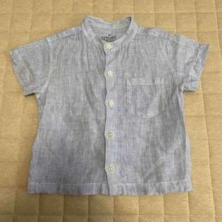ムジルシリョウヒン(MUJI (無印良品))の無印良品　半袖シャツ　90(ブラウス)