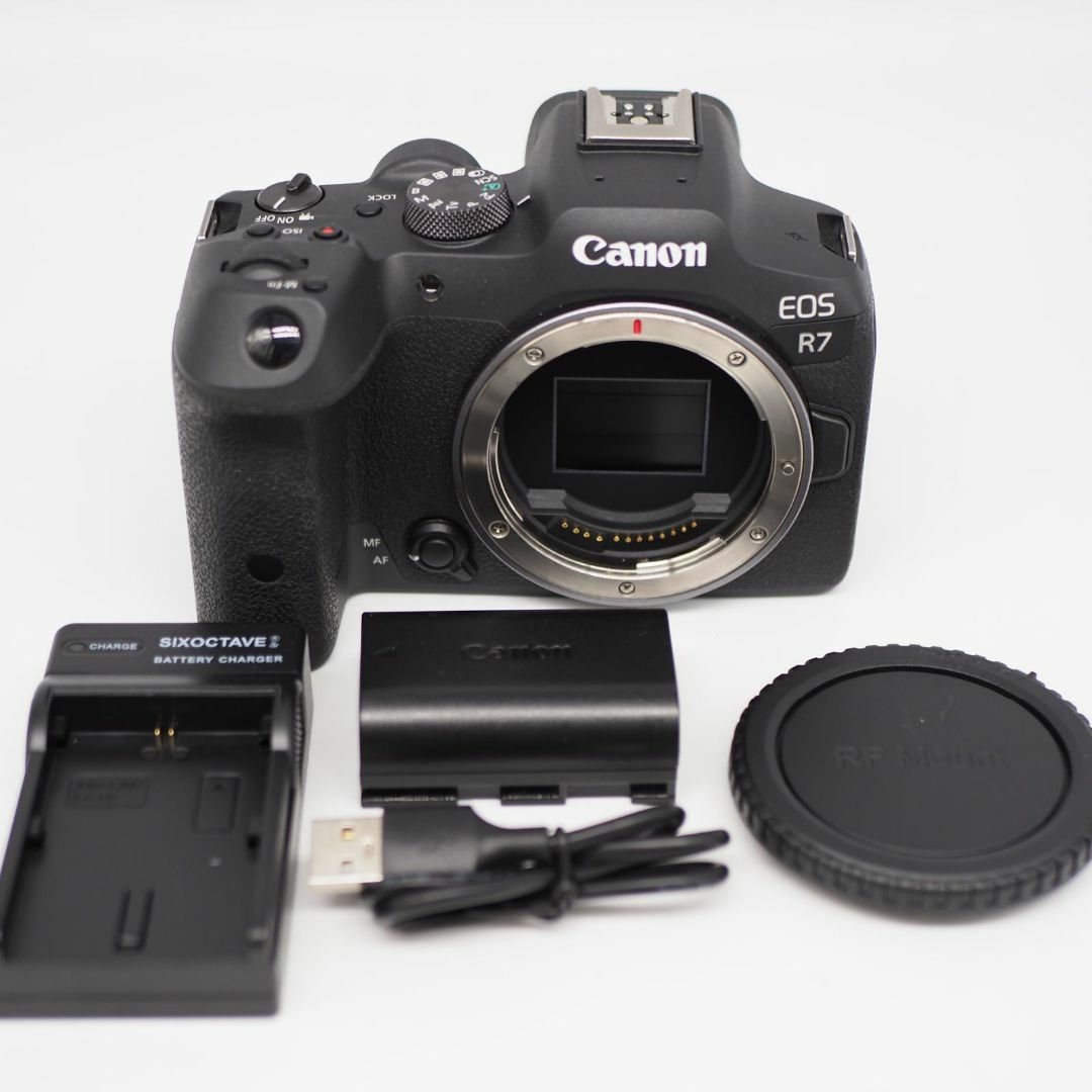 Canon(キヤノン)の■極上品■ CANON EOS R7 ボディ スマホ/家電/カメラのカメラ(ミラーレス一眼)の商品写真