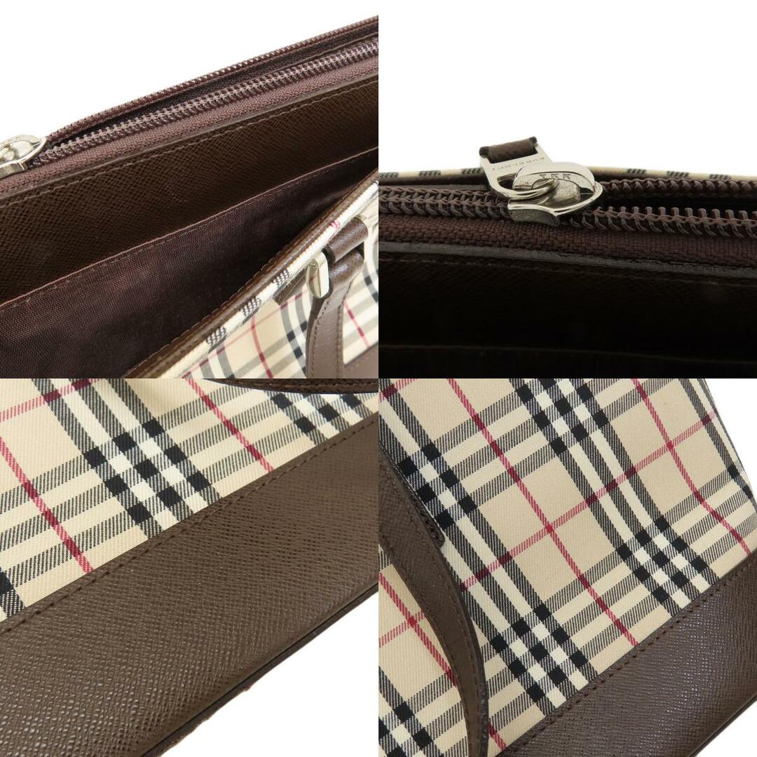 BURBERRY(バーバリー)のBURBERRY ノバチェック ハンドバッグ キャンバス レディース レディースのバッグ(ハンドバッグ)の商品写真