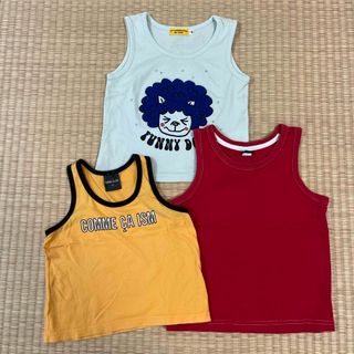 コムサイズム(COMME CA ISM)のタンクトップ 90cm ３点(Tシャツ/カットソー)