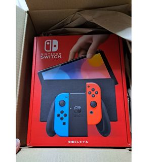 ニンテンドウ(任天堂)のNintendo Switch 本体 有機ELモデル 新品未開封(家庭用ゲーム機本体)