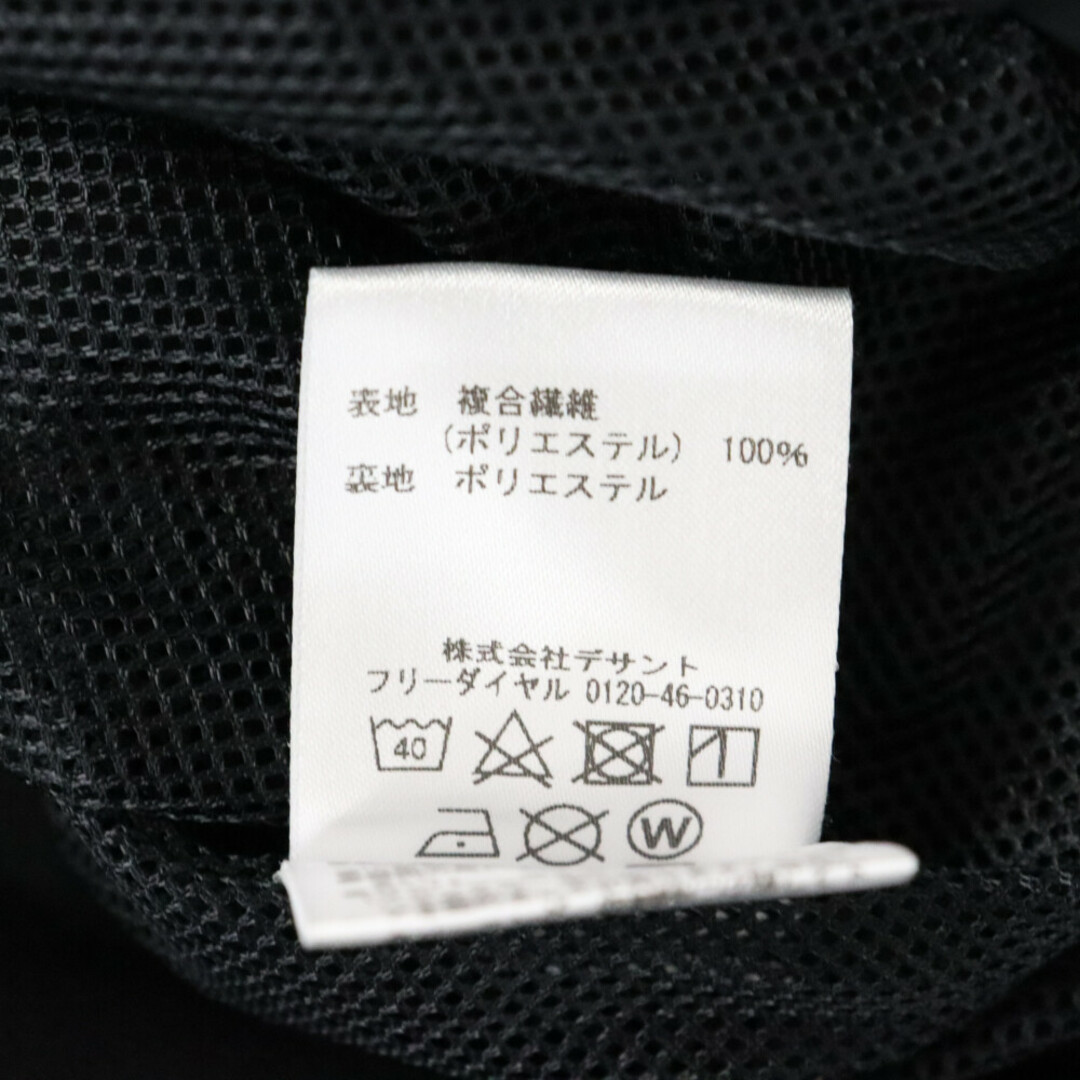 DESCENTE(デサント)のDESCENTE デサント PAUSE PACKABLE PANTS ポーズパッカブル ナイロンパンツ ブラック DLMPJG80 メンズのパンツ(その他)の商品写真