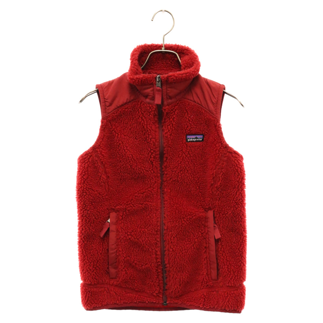 patagonia(パタゴニア)のPATAGONIA パタゴニア 13AW RETRO X ボアフリース ジップアップ ベスト レッド レディース 23081FA13 レディースのトップス(ベスト/ジレ)の商品写真