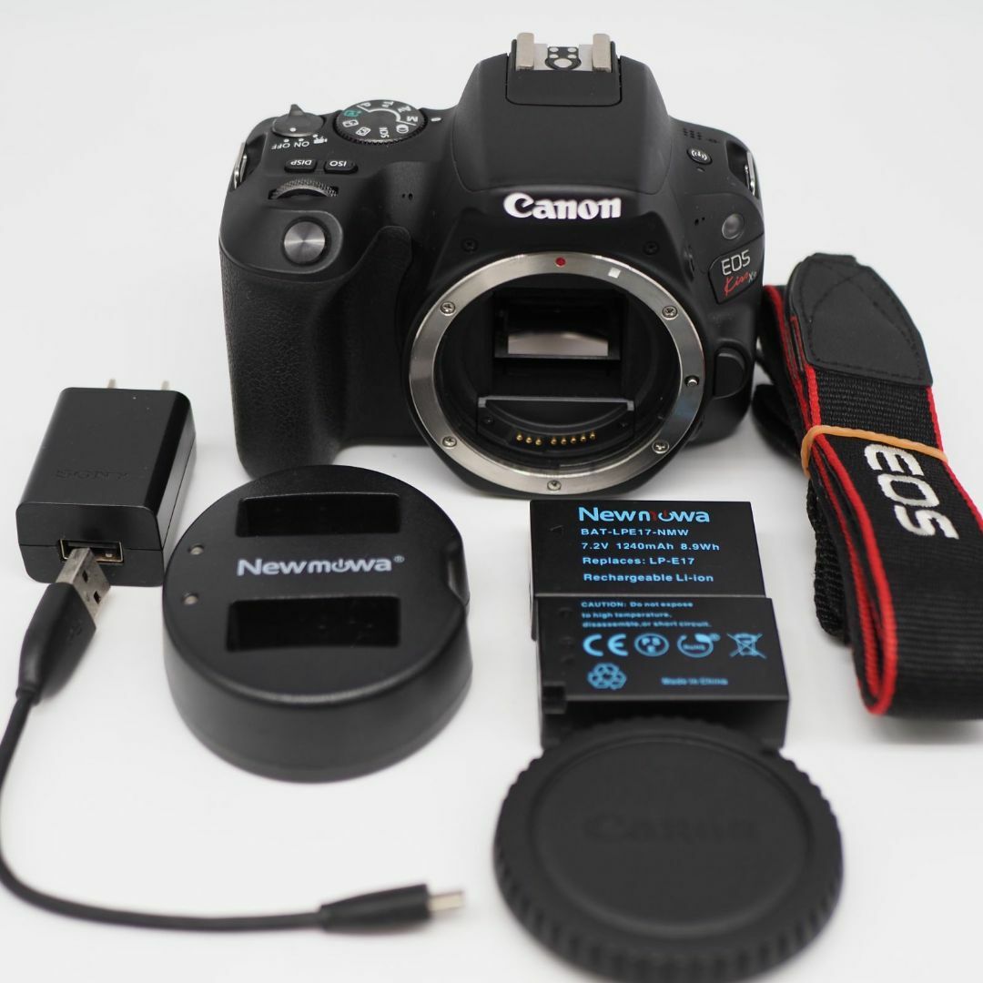 Canon(キヤノン)の■7988ショット■ CANON EOS Kiss X9 ボディ ブラック スマホ/家電/カメラのカメラ(デジタル一眼)の商品写真