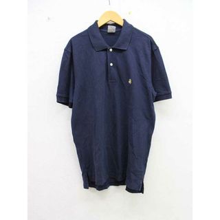 Brooks Brothers - 【春物新入荷】■BROOKS BROTHERS/ブルックスブラザーズ■半袖ポロシャツ/半袖 ネイビー/紺 メンズ M【中古】春夏 823042