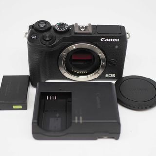 キヤノン(Canon)の■5000ショット未満■ CANON EOS M6 Mark II ボディ(ミラーレス一眼)