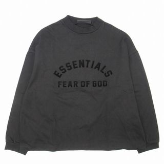 美品 23ss エッセンシャルズ FOG クルー スウェット シャツ ラバーロゴ(その他)