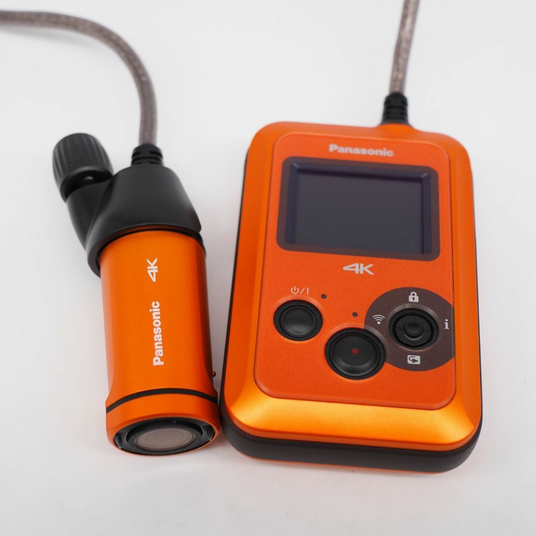 PANASONIC ウェアラブルカメラ オレンジ HX-A500-D PANASONIC ウェアラブルカメラ オレンジ HX-A500-D