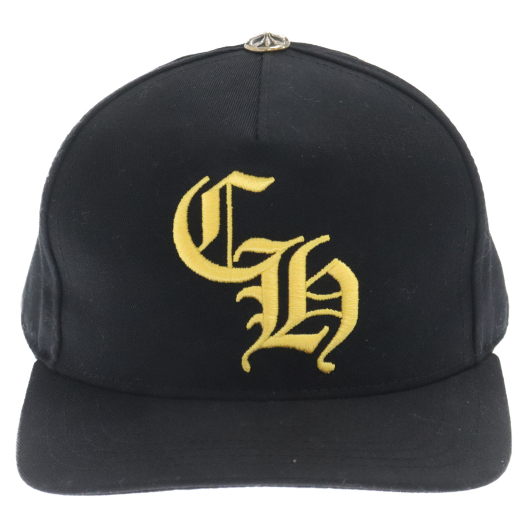 Chrome Hearts(クロムハーツ)のCHROME HEARTS クロムハーツ CH BASEBALL Trucker Cap トラッカーキャップ ベースボールキャップ 帽子 ブラック/イエロー メンズの帽子(キャップ)の商品写真