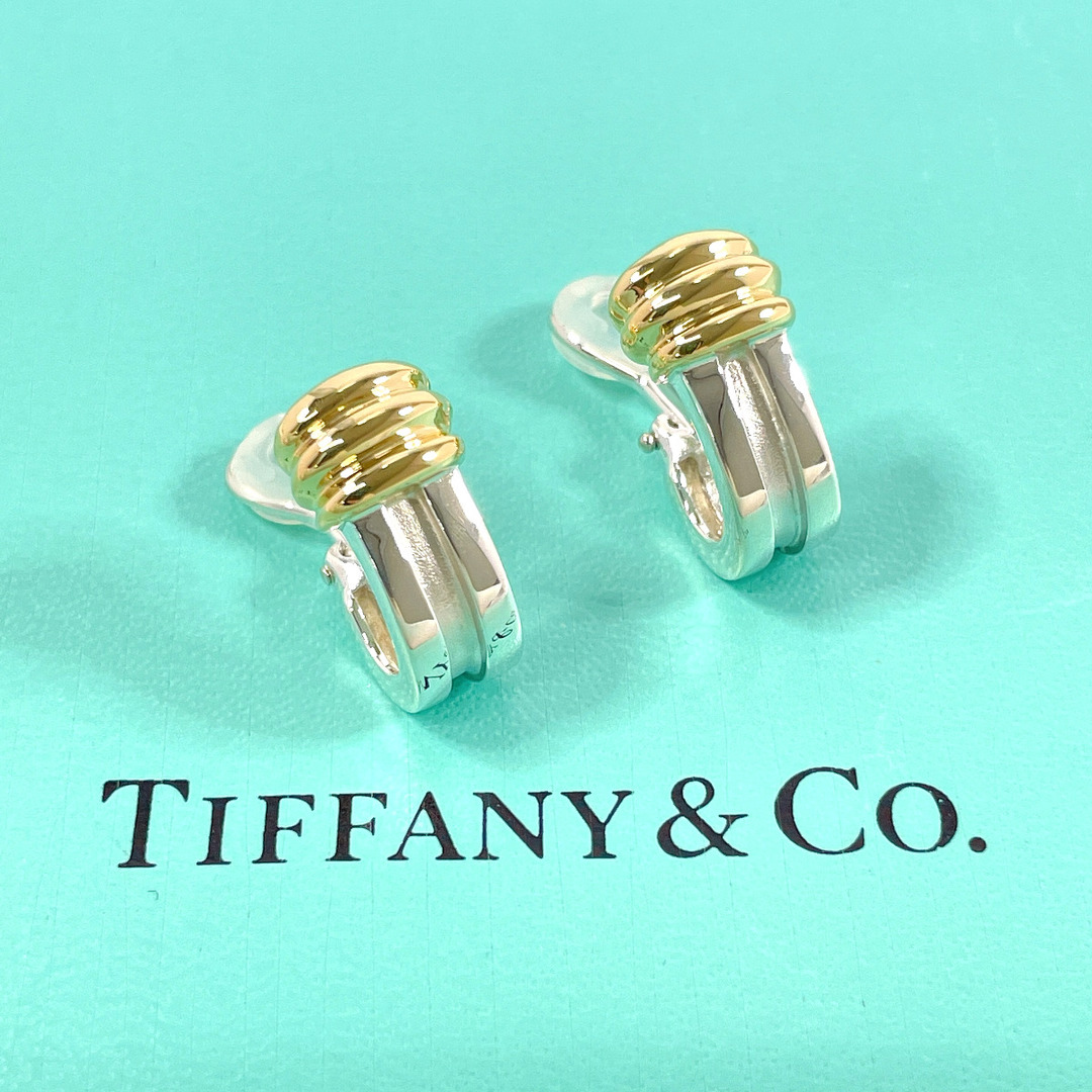 Tiffany & Co.(ティファニー)のティファニー イヤリング グルーブド   シルバー レディースのアクセサリー(イヤリング)の商品写真