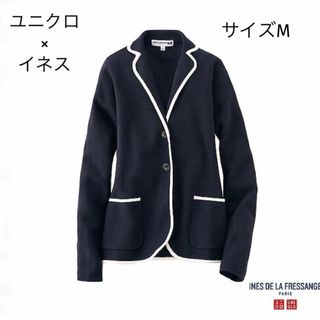 ユニクロ(UNIQLO)のユニクロ × イネス 。ミラノリブジャケット サイズM(テーラードジャケット)