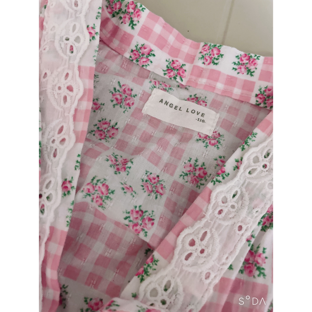 petit main(プティマイン)の110センチ浴衣 キッズ/ベビー/マタニティのキッズ服女の子用(90cm~)(甚平/浴衣)の商品写真