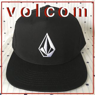 ボルコム(volcom)のVOLCOMボルコムUS限定ストーンアイコン刺繍トラッカーメッシュキャップ帽子(キャップ)