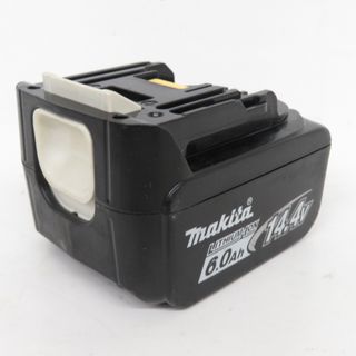 マキタ(Makita)のmakita マキタ 14.4V 6.0Ah Li-ionバッテリ 残量表示付 雪マーク付 充電回数4回 BL1460B A-60660 中古(工具)