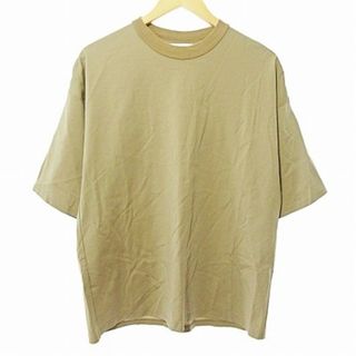 アダムエロぺ(Adam et Rope')のアダムエロペ 21SS Tシャツ カットソー 半袖 オーバーサイズ ベージュ M(Tシャツ(半袖/袖なし))