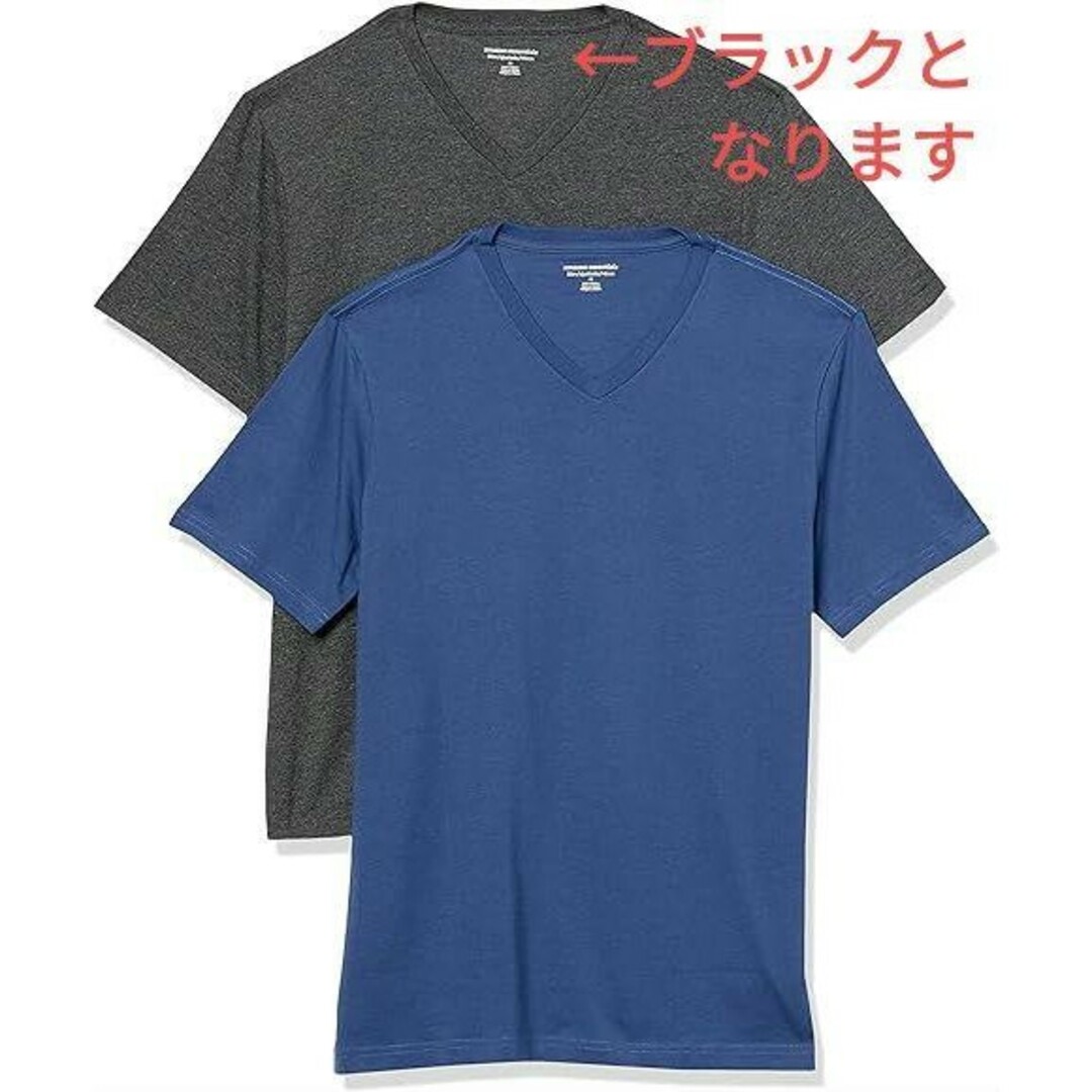 Amazon Essentials マルチパック Tシャツ Vネック スリム メンズのトップス(Tシャツ/カットソー(半袖/袖なし))の商品写真
