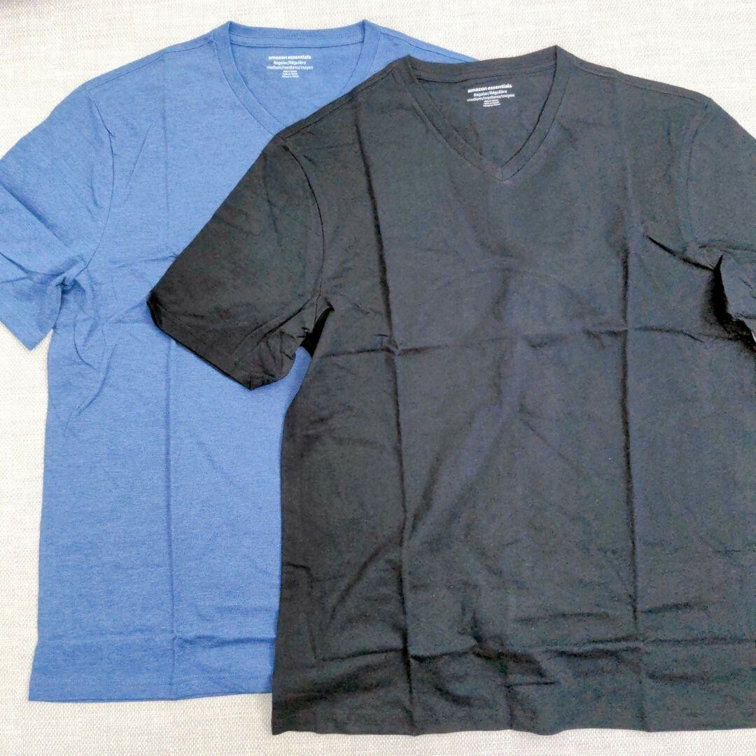 Amazon Essentials マルチパック Tシャツ Vネック スリム メンズのトップス(Tシャツ/カットソー(半袖/袖なし))の商品写真