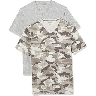 ✨1点限り✨Amazon Essentials 2枚組 Tシャツ Vネック(Tシャツ/カットソー(半袖/袖なし))