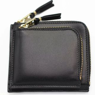 WALLET COMME des GARCONS - 新品 コムデギャルソン コインケース ブラック アウトサイドポケット ミニ財布