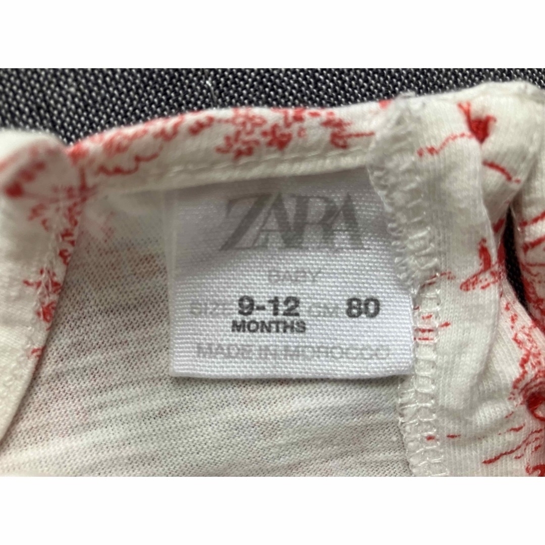 ZARA(ザラ)のZARAサロペット キッズ/ベビー/マタニティのベビー服(~85cm)(カバーオール)の商品写真