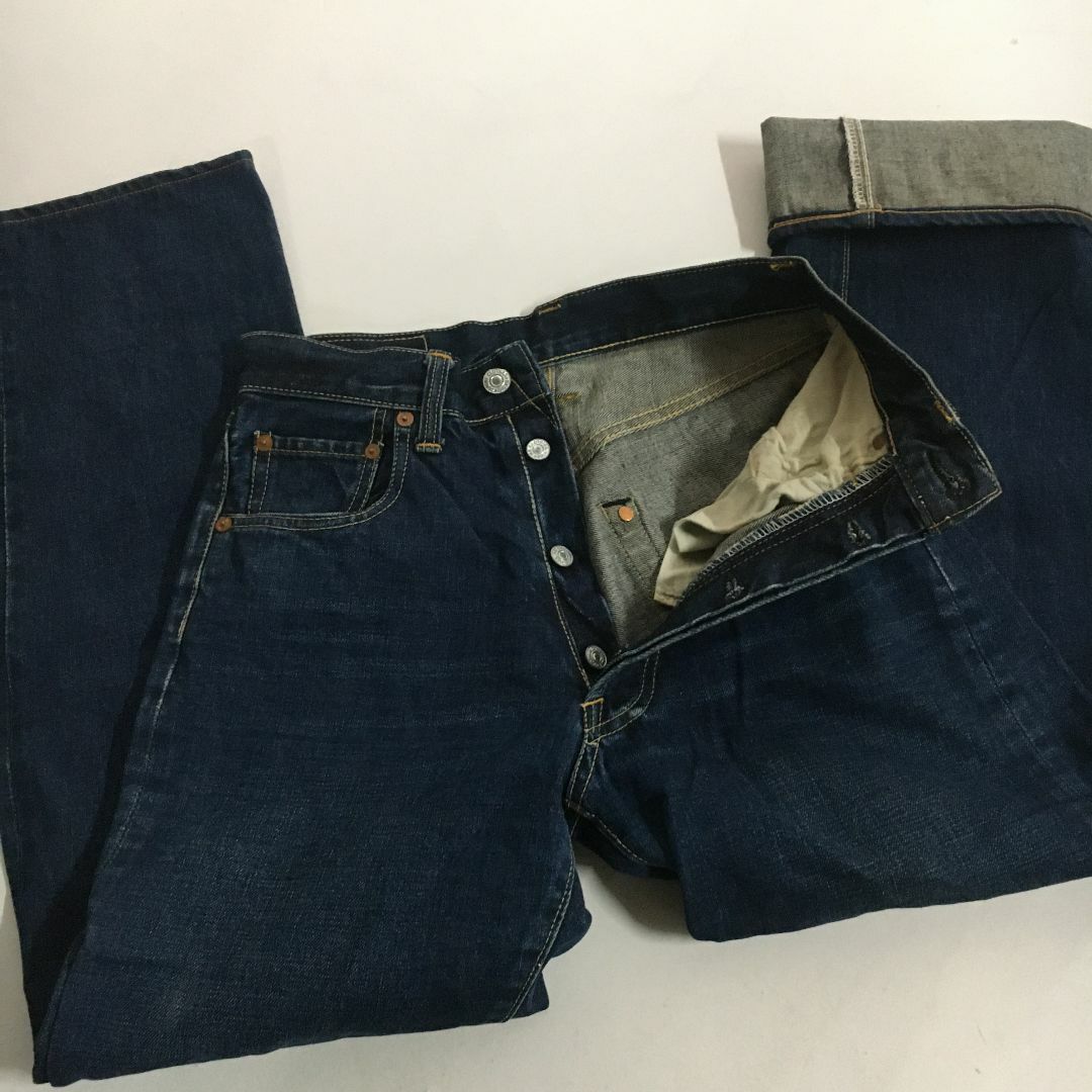 DENIME(ドゥニーム)のDENIME　ドゥニーム　セルビッジ　デニムパンツ　USED　11006 レディースのパンツ(デニム/ジーンズ)の商品写真