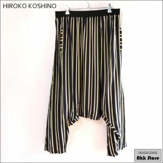 HIROKO KOSHINO - HIROKO KOSHINO レディース パンツ ストライプ サルエルパンツ