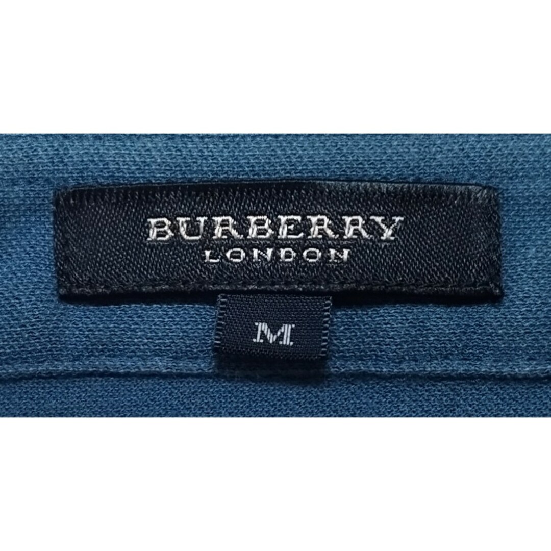 BURBERRY(バーバリー)の【良品】BURBERRY(バーバリー)メンズポロシャツ M メンズのトップス(ポロシャツ)の商品写真