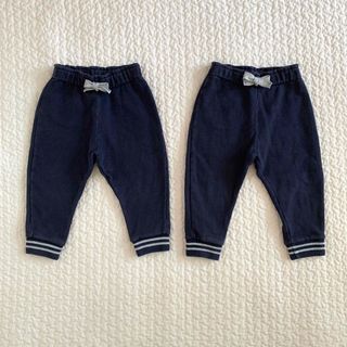 プチバトー(PETIT BATEAU)のプチバトー　パンツ　18m 2枚セット　双子(パンツ)