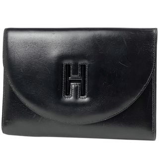 エルメス(Hermes)のエルメス Hロゴ クラッチバッグ レディース 【中古】(クラッチバッグ)