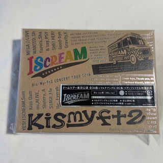 キスマイフットツー(Kis-My-Ft2)のKis-My-Ft2  キスマイ　ISCREAM LIVE Blu-ray(ミュージック)