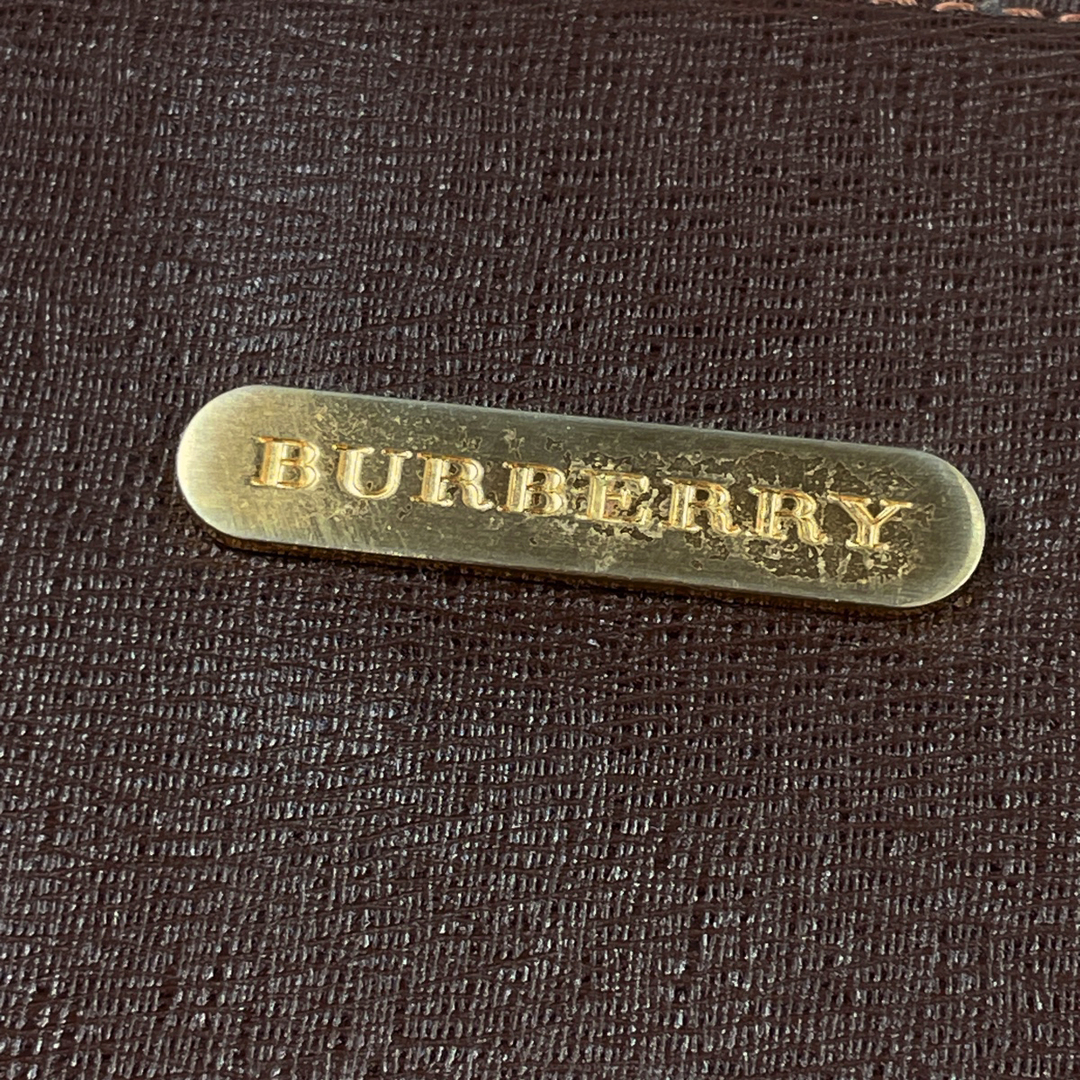 BURBERRY(バーバリー)のバーバリー ロゴ ハンドバッグ レディース 【中古】 レディースのバッグ(ハンドバッグ)の商品写真