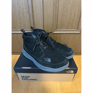 ザノースフェイス(THE NORTH FACE)のノースフェイス ヌプシ チャッカ スエード NF02373 ブラック 29センチ(スニーカー)