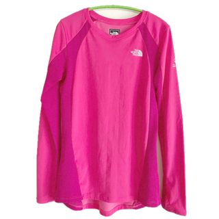 ザノースフェイス(THE NORTH FACE)のノースフェイス　レディース　ロングスリーブエンデューロクルー　ピンク(Tシャツ(長袖/七分))