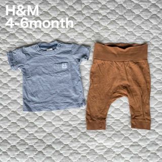 エイチアンドエム(H&M)のH&M ベビー　半袖　Tシャツ　長ズボン　パンツ　70 子供服(パンツ)