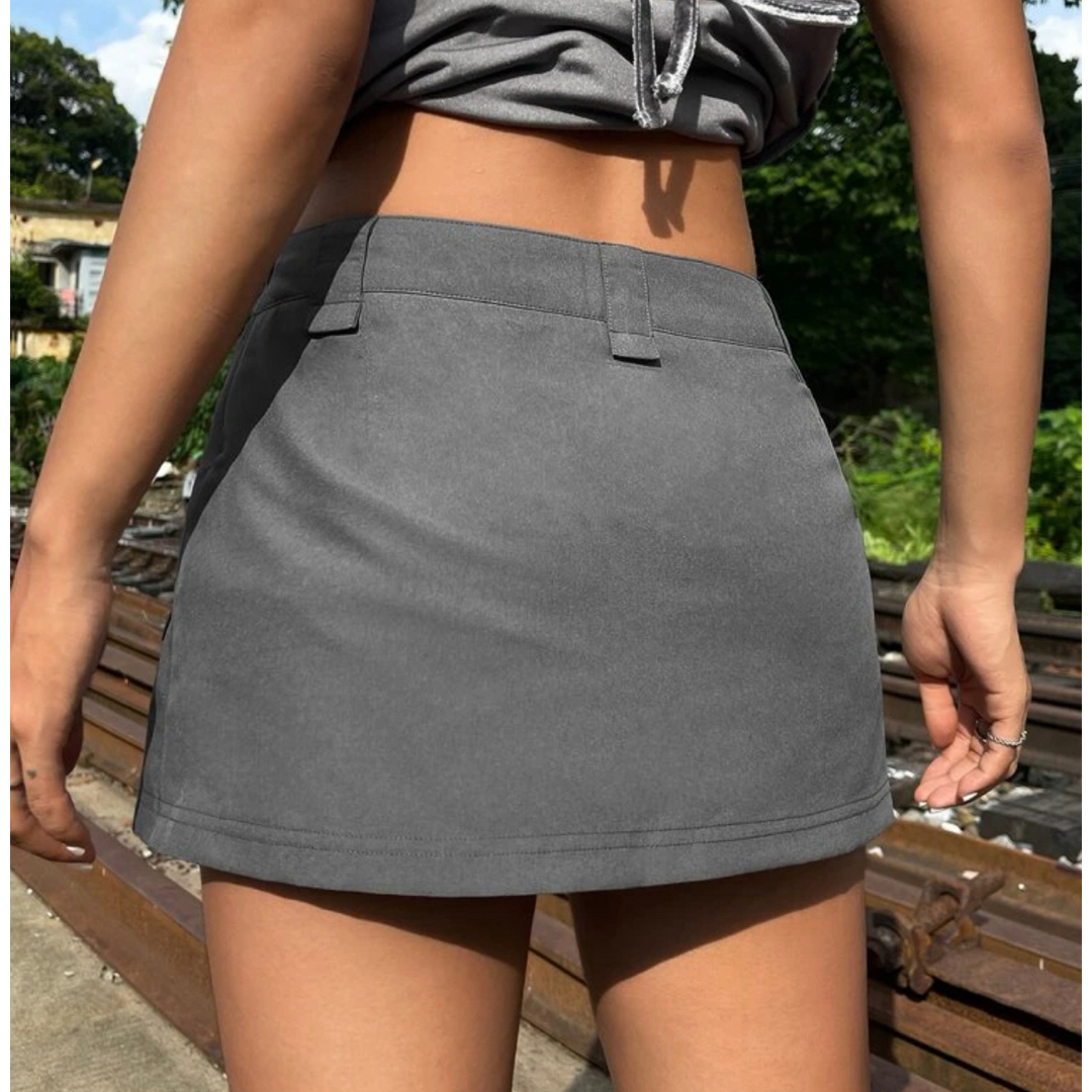 SHEIN(シーイン)の新品未使用品✳︎SHEIN✳︎カーゴスカートXS レディースのスカート(ミニスカート)の商品写真