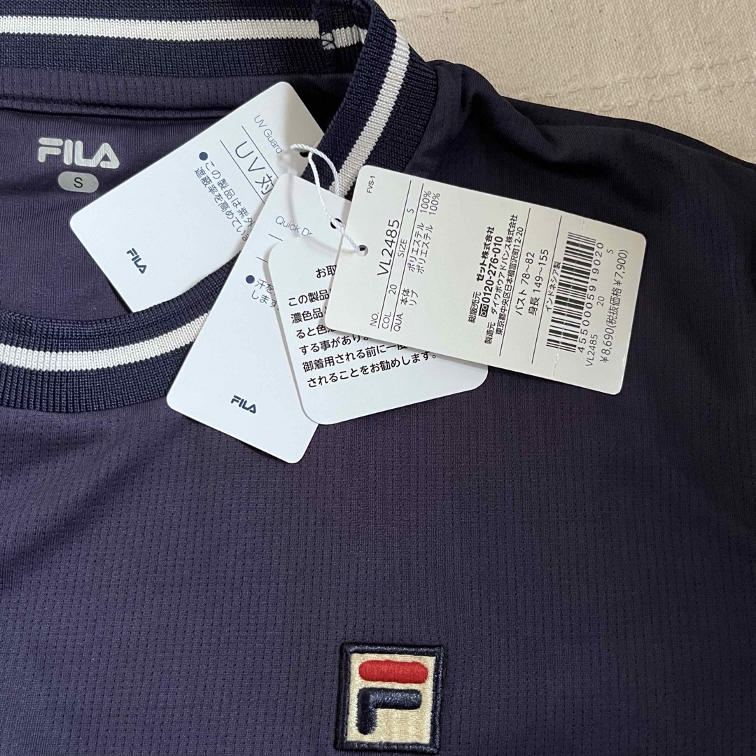 FILA(フィラ)の❤️新品・未使用！FILA フィラ　テニス　ゲームシャツ　❤️ スポーツ/アウトドアのテニス(ウェア)の商品写真